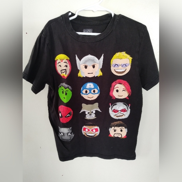 Marvel boy tee shirt short sleeves size M - Picture 2 of 6
